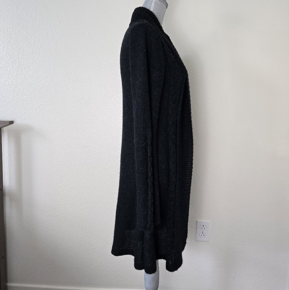 Indigenous 100% Alpaca Cardigan Forest Green Color Made in Peru Size Large - Picture 8 of 16